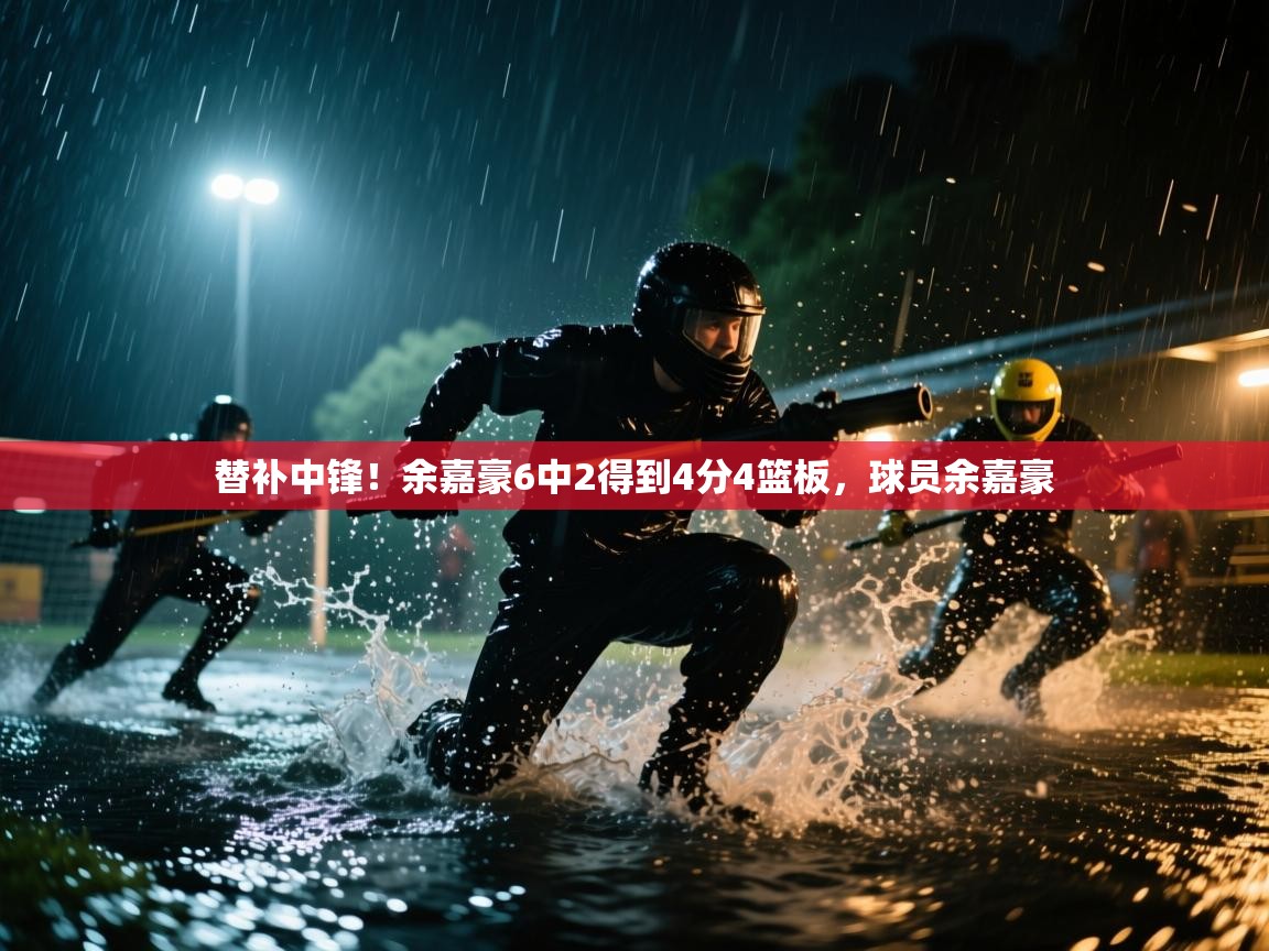 替补中锋！余嘉豪6中2得到4分4篮板，球员余嘉豪