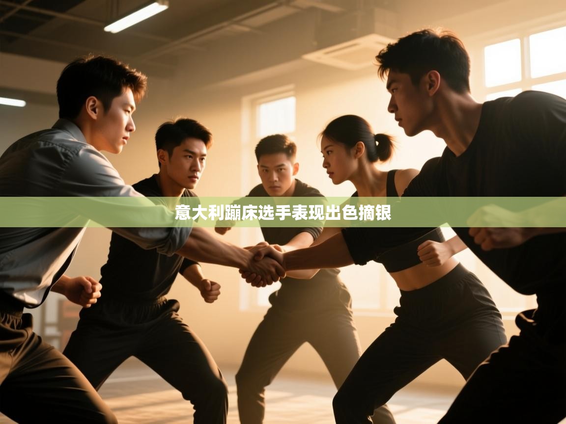 意大利蹦床选手表现出色摘银