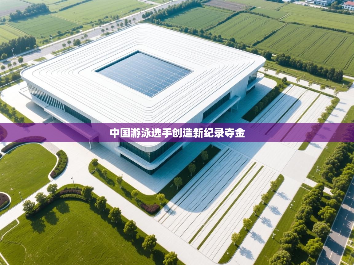 中国游泳选手创造新纪录夺金